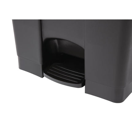 Hands-Free Pedal Bin 87L Black | Jantex 4