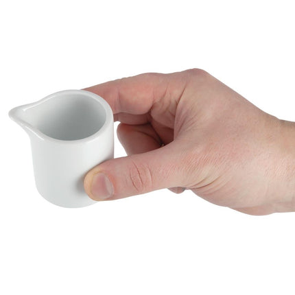 Whiteware Milk Jug Set | Olympia 3