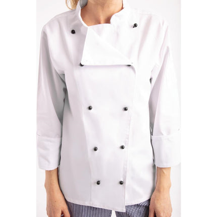 Unisex Long Sleeve Chef Jacket White L | Whites Chicago 7
