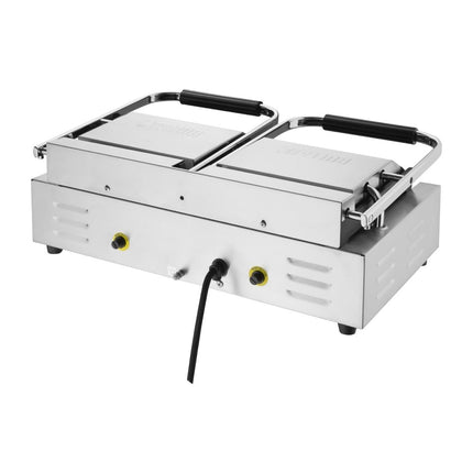 Bistro Double Contact Grill Ribbed and Flat Plates | Buffalo 7