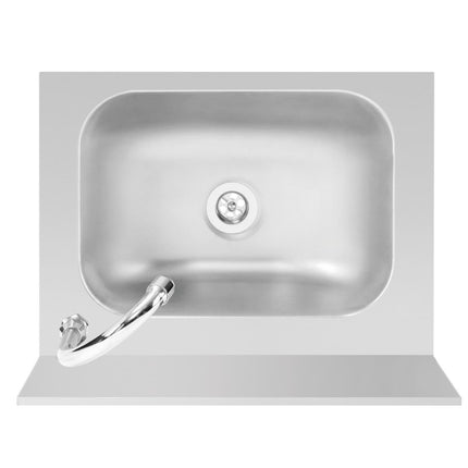 Hands-Free Knee-Operated Stainless Steel Sink | Vogue 5