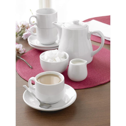 White Porcelain Sugar Bowls | Olympia Whiteware | 20cl 7