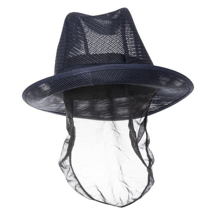 Blue Trilby Hat with Hairnet S (54cm) | Chef Works 8