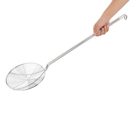 Heavy-Duty Nickel Steel Fry Scoop 20cm | Vogue 2