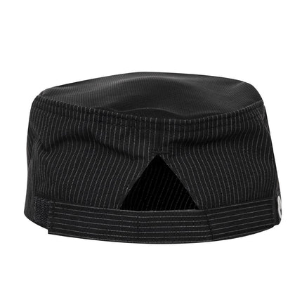 Cool Vent Chalk Stripe Beanie | Chef Works | Lightweight Poly-Cotton 7