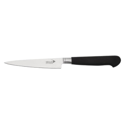 Professional Paring Knife 10cm with Black Plastic Handle | Deglon Sabatier 2