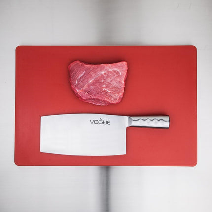 Vogue Stainless Steel Chinese Cleaver 21cm 3