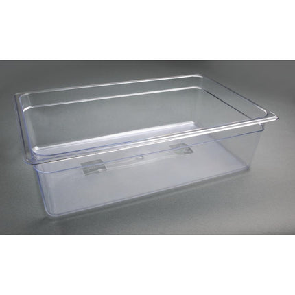 Polycarbonate 1/1 Gastronorm Container 150mm | Vogue | Transparent 6