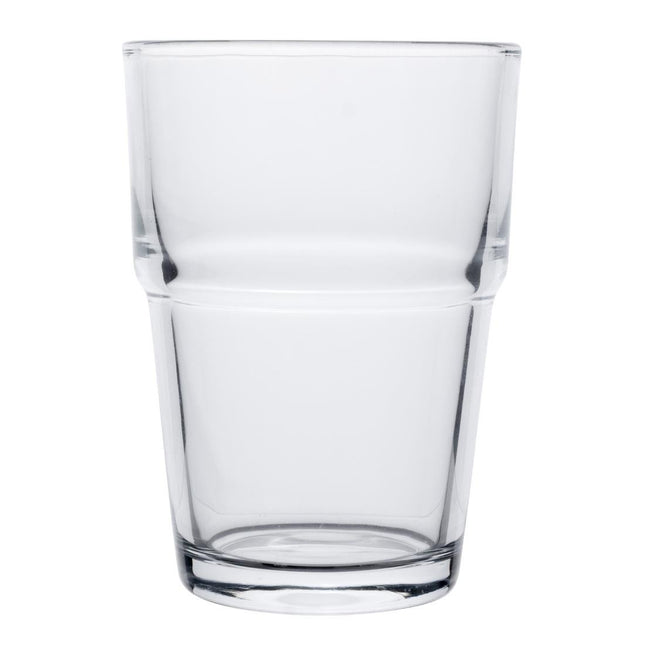 Stackable Tempered Glass Tumblers 20cl | Olympia | 12 Pieces