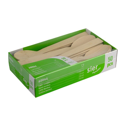Bamboo Spoon 170mm | Sier Disposables 2