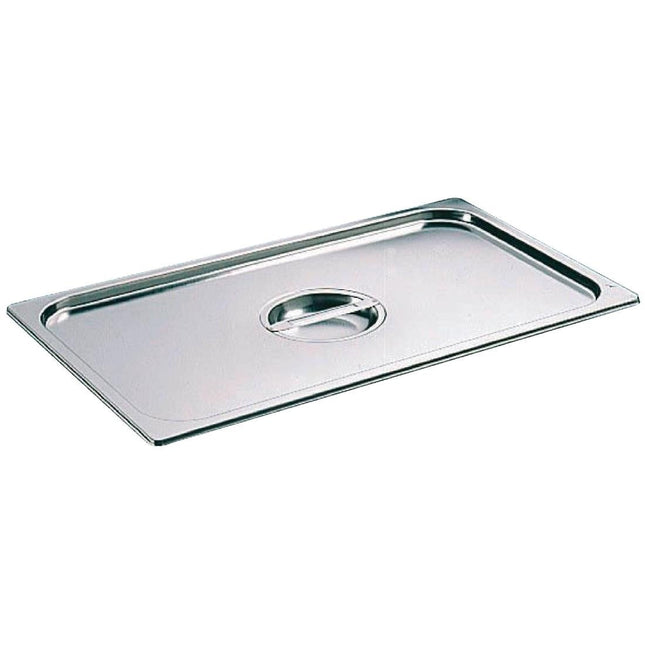 Stainless Steel GN 1/2 Lid with Handle | Matfer Bourgeat