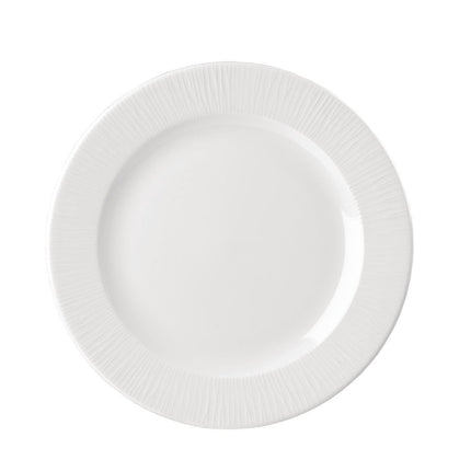 Bamboo Dessert Plate with Embossed Rim | Churchill | 21cm