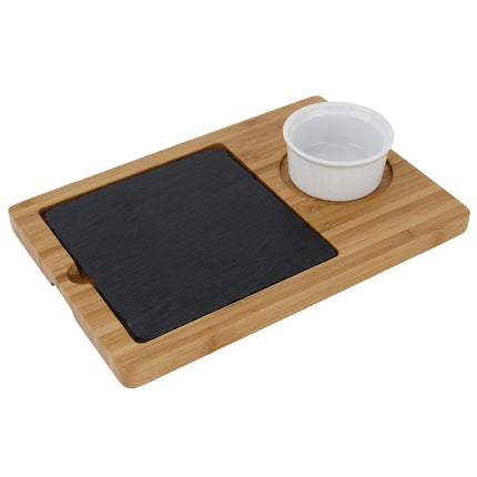Wooden Ramekin Holder for Slate Platter CK409 | Olympia 2
