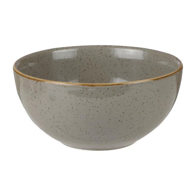 Stonecast Grey Soup Bowl 47cl | Churchill (12 Pieces)