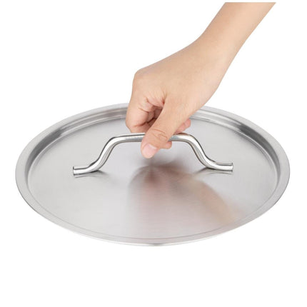 Stainless Steel Lid 24cm with Handle | Vogue 2