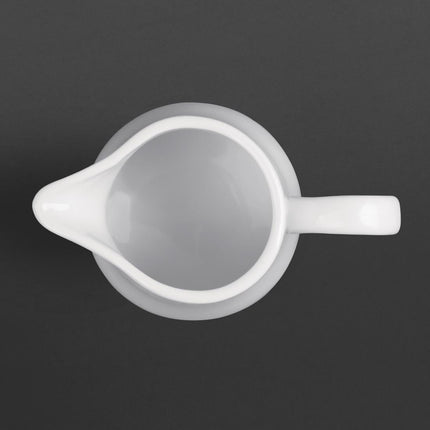 Whiteware Milk Jugs with Handle 30.5cl | Olympia | 6 Pieces 6