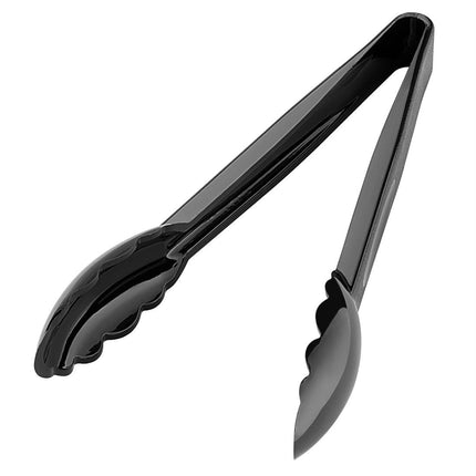 9" Black Polycarbonate Tongs | Nisbets Essentials | Set of 6 4