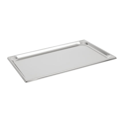 Stainless Steel GN 1/1 Container with Handle and Lid | Matfer Bourgeat