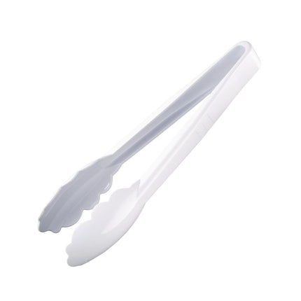 White Serving Tongs 23cm | Vogue | Polycarbonate