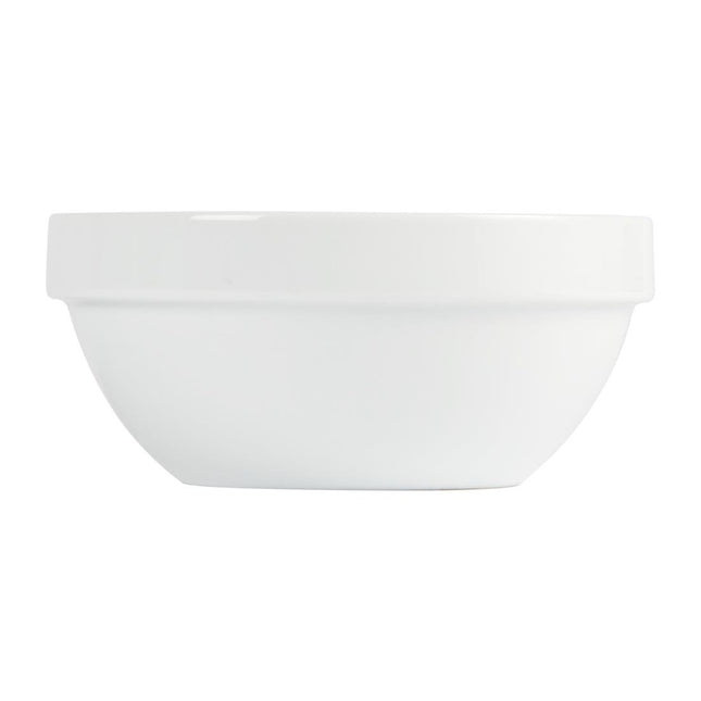 Olympia Whiteware Stackable Porcelain Bowl 14.5cm 2