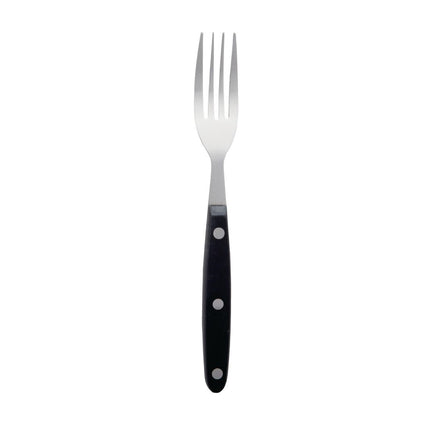 Steak Forks with Black Dishwasher-Safe Handle | Olympia 2