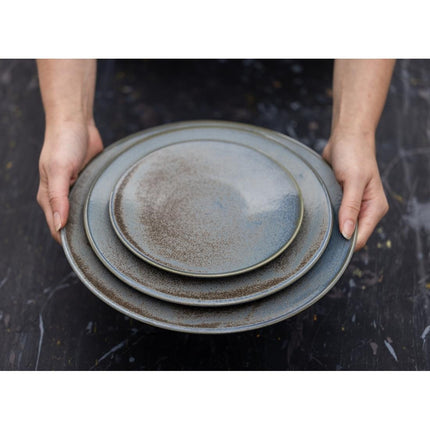 Blue Coupe Plates 275mm | Olympia Ember Collection 6