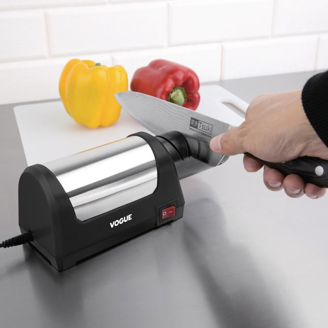 Electric Knife Sharpener for Stainless Steel and Ceramic Blades | Vogue 2