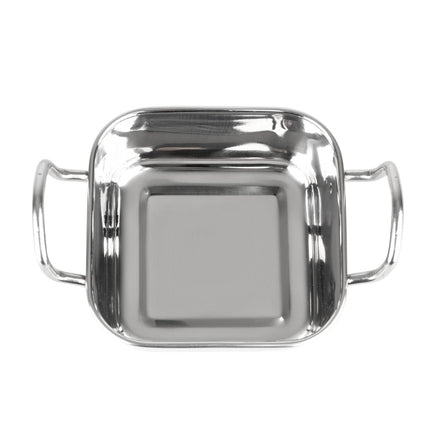 Square Stainless Steel Table Presentation Dish 115x115mm | Olympia 5