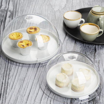 Round Dome Plate Cover 303x160mm | Olympia Kristallon Polycarbonate 5