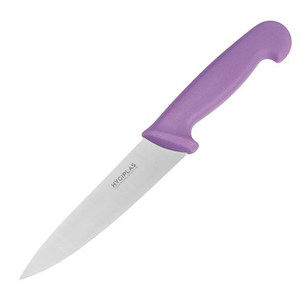 Chef's Knife Purple | Hygiplas | 16cm Stainless Steel Blade