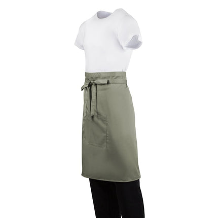Standard Bistro Apron Olive Green | Whites 4