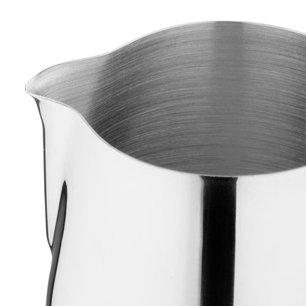 Vegan Stainless Steel Milk Jug 570ml | Olympia 3