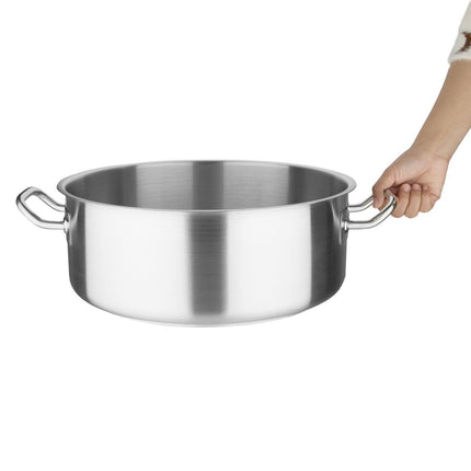 Stainless Steel Induction Cooking Pot 36cm 13L | Vogue 2