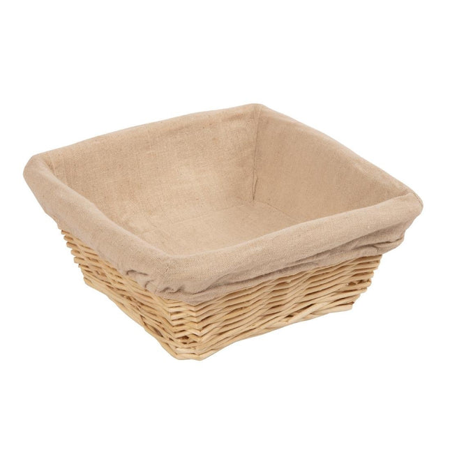 Square Bread Basket with Removable Liner | Olympia