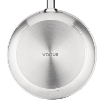 Stainless Steel Induction Saute Pan 24cm | Vogue 5