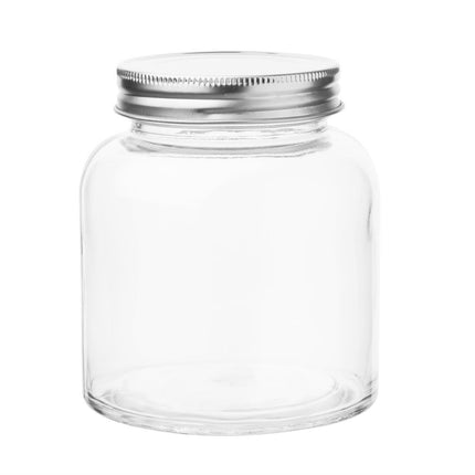 330ml Glass Storage Jar with Screw Lid | Vogue | Set of 6 7