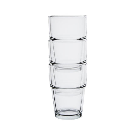 Stackable Tempered Glass Tumblers 20cl | Olympia | 12 Pieces 7