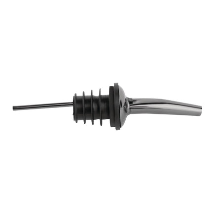 Titanium Black Pourer with Plastic Stopper | Olympia 3