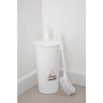 Jantex Toilet Brush with Plastic Holder 6