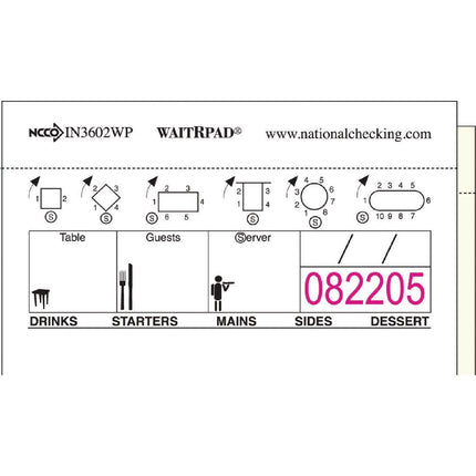 Order Pad with Table Layout and Seating Plan | 50 Tickets 5