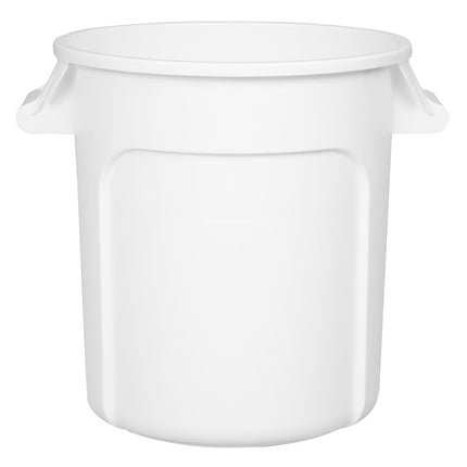 White Round Storage Container 38L | Vogue