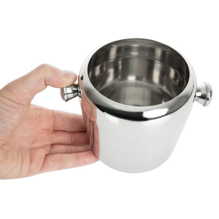 Stainless Steel Mini Ice Bucket 1L | Olympia 5