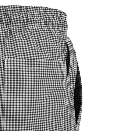 Unisex Teflon Coated Chef Trousers Black-White Check XS | Whites Easyfit 5