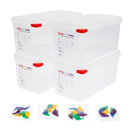 Araven GN 1/3 Airtight Food Container with Lid 6L 9