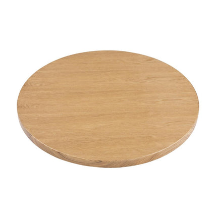 Pre-Drilled Round Tabletop Ash Veneer 600 mm | Bolero 2
