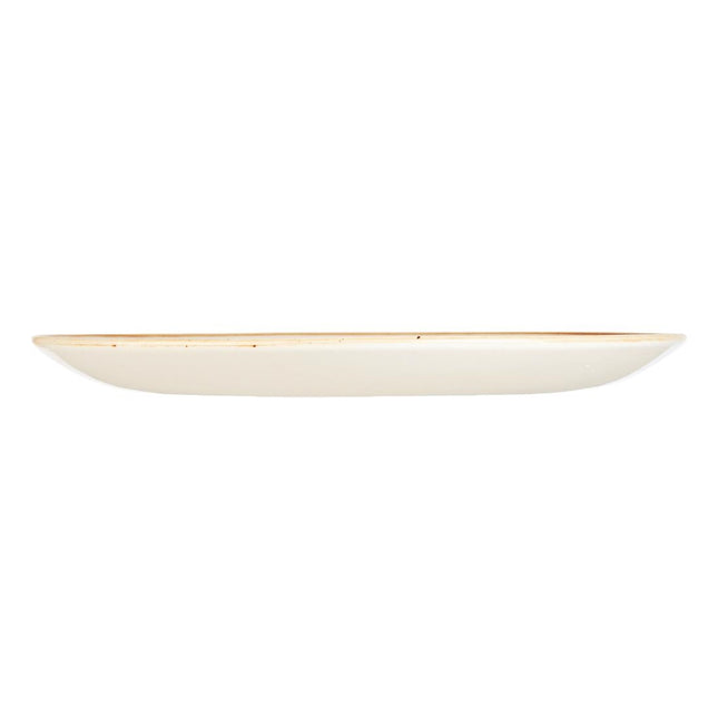 Coupe Plate Mustard Yellow | Churchill Stonecast | 21.7cm 2