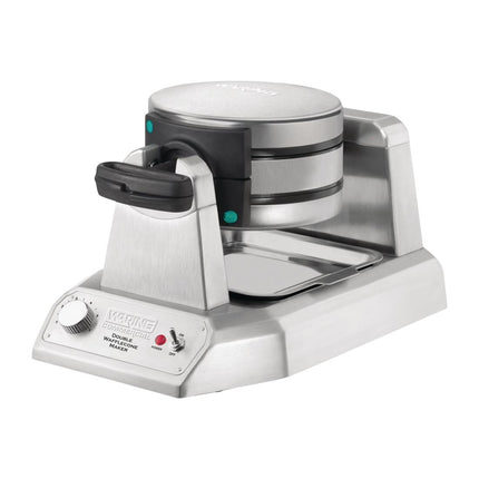 Double Ice Cream Cone Maker with Non-Stick Plates | Waring WWCM200E