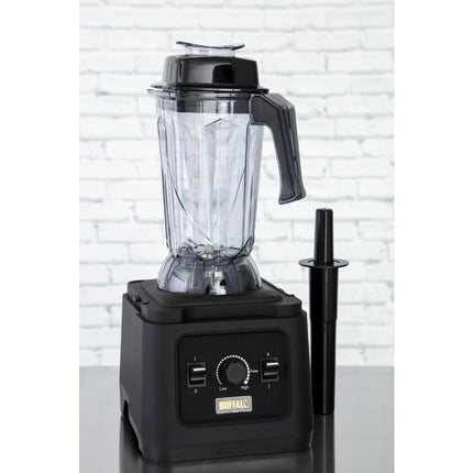 Manual Bar Blender 2.5L | Buffalo | Sound-Dampening Lid | BPA-Free Jar 6