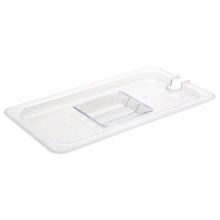 Polycarbonate Lid with Spoon Slot | Vogue | GN 1/3 2