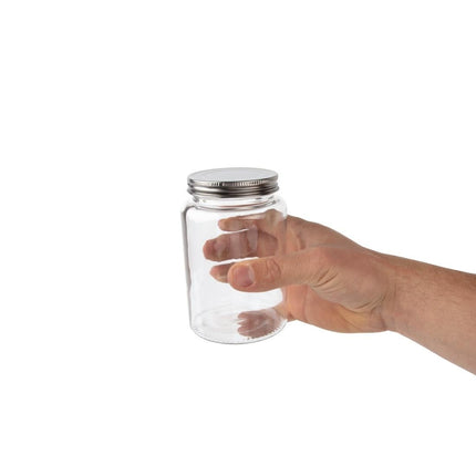 550ml Glass Jar with Screw Lid | Vogue | Set of 6 2